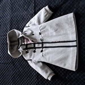 YSL Yves Saint Laurent Jeunesse Wool Girls Peacoat size 3T Girls